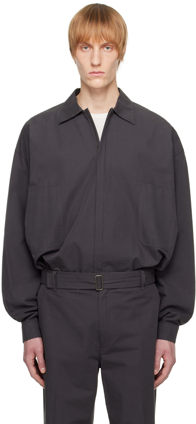 The Row - Blouson Amoneto gris