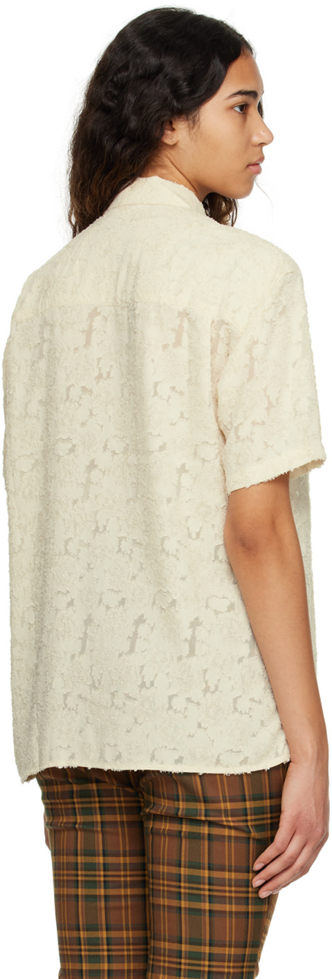 Andersson Bell - Chemise Bali blanc cassé