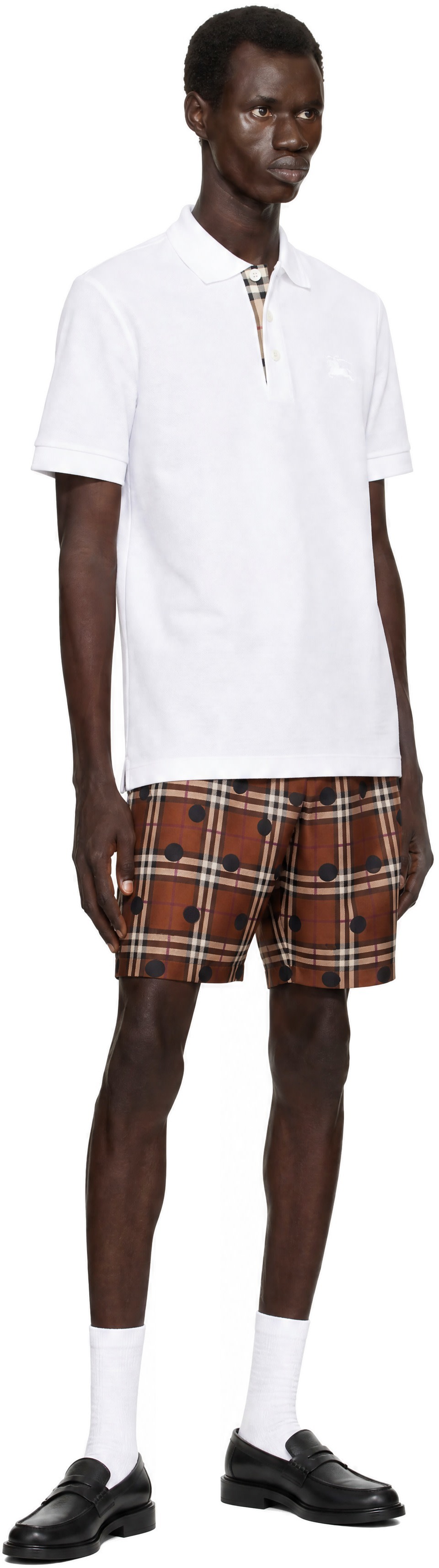 Burberry - Brown Check Shorts