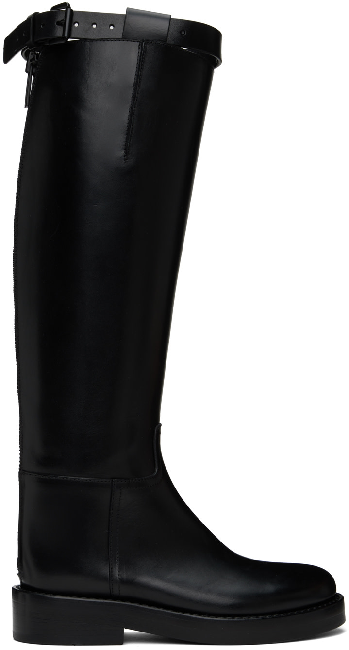 Ann Demeulemeester - Bottes Stan noires