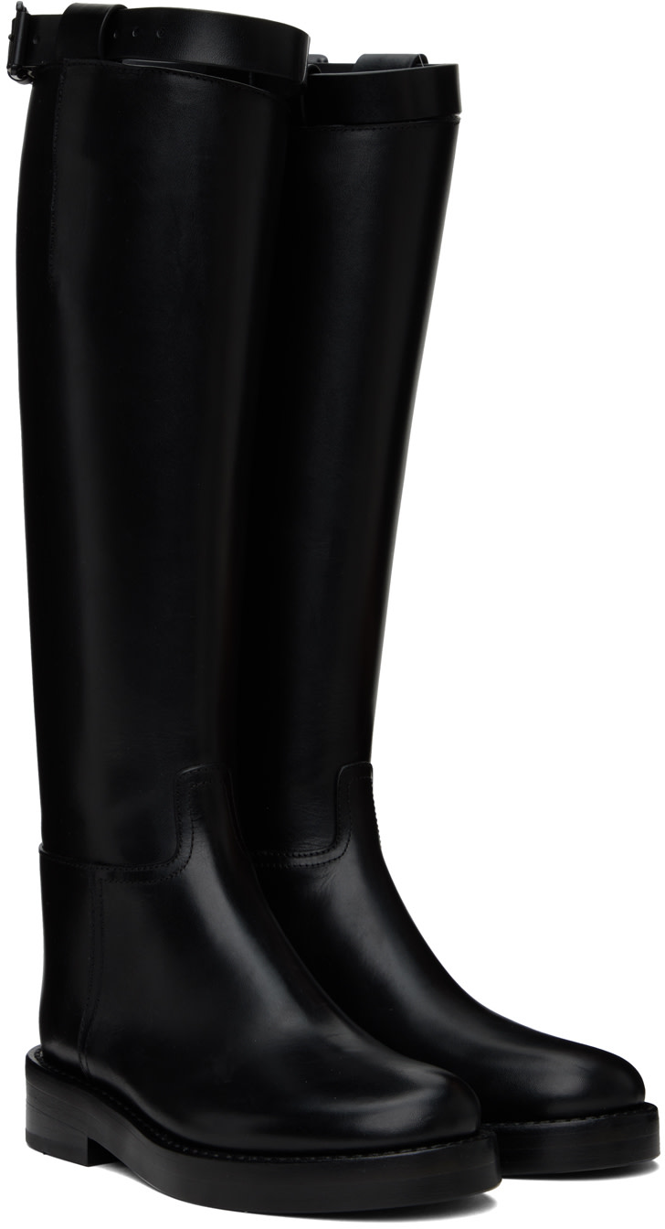 Ann Demeulemeester - Bottes Stan noires