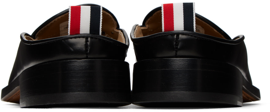 Thom Browne - Flâneurs noirs à frange
