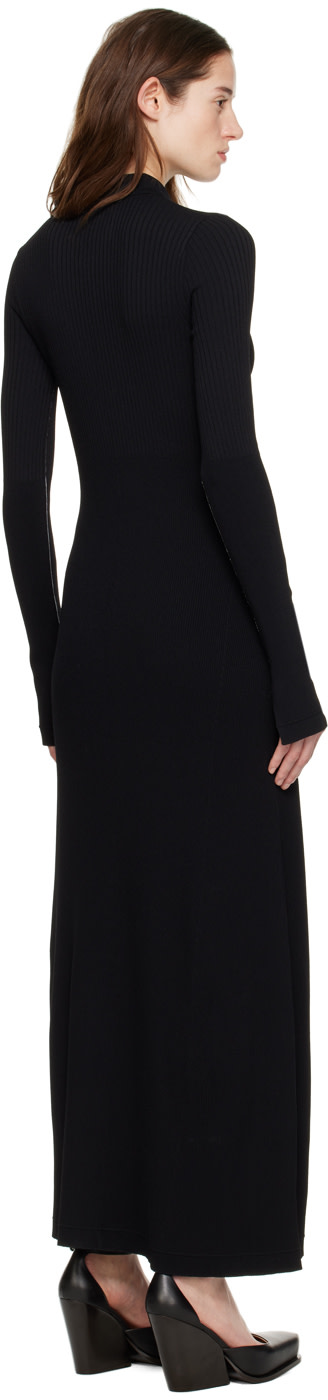 Maria McManus - Robe midi noire à col