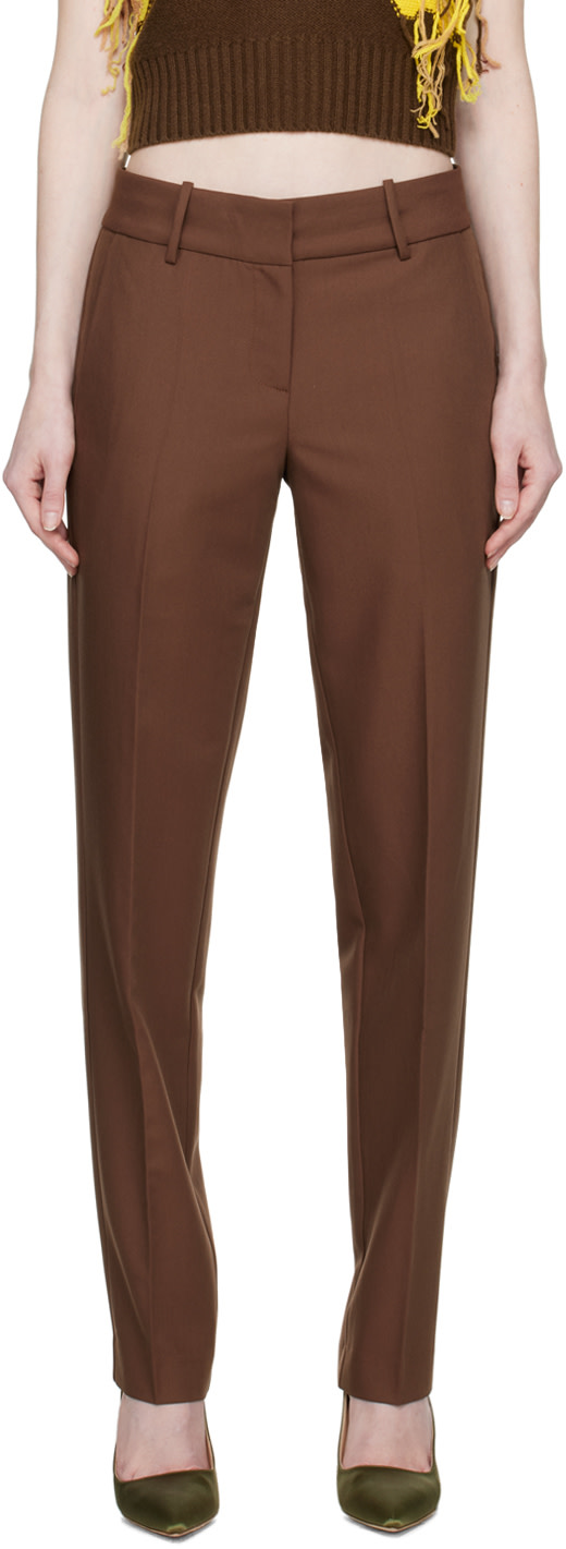 Wynn Hamlyn - Pantalon Partner brun