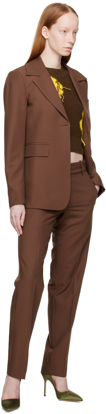 Wynn Hamlyn - Pantalon Partner brun
