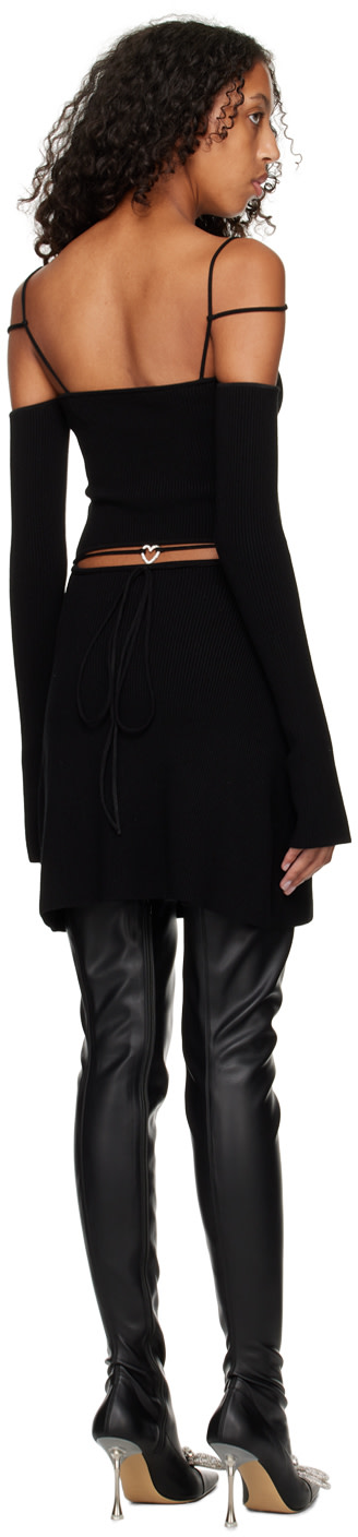 MACH & MACH - Robe courte Stormi noire