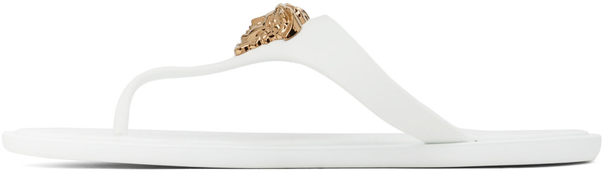 Versace - Sandales blanches à Méduse