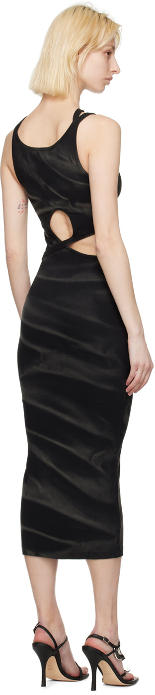 Dion Lee - Robe midi Interlink noire