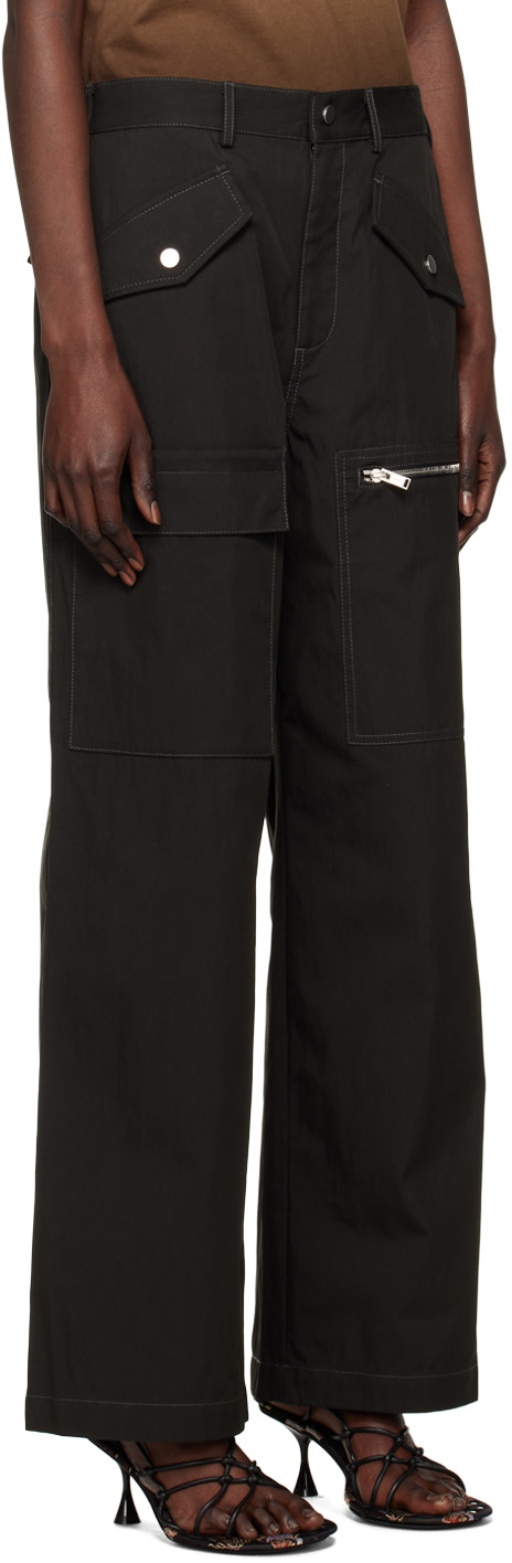 Dion Lee - Pantalon décontracté noir