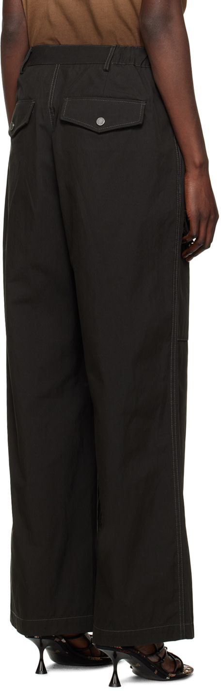 Dion Lee - Pantalon décontracté noir