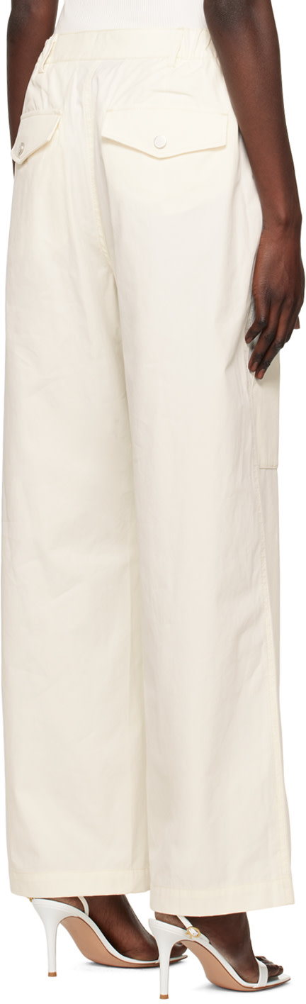 Dion Lee - Pantalon décontracté blanc cassé