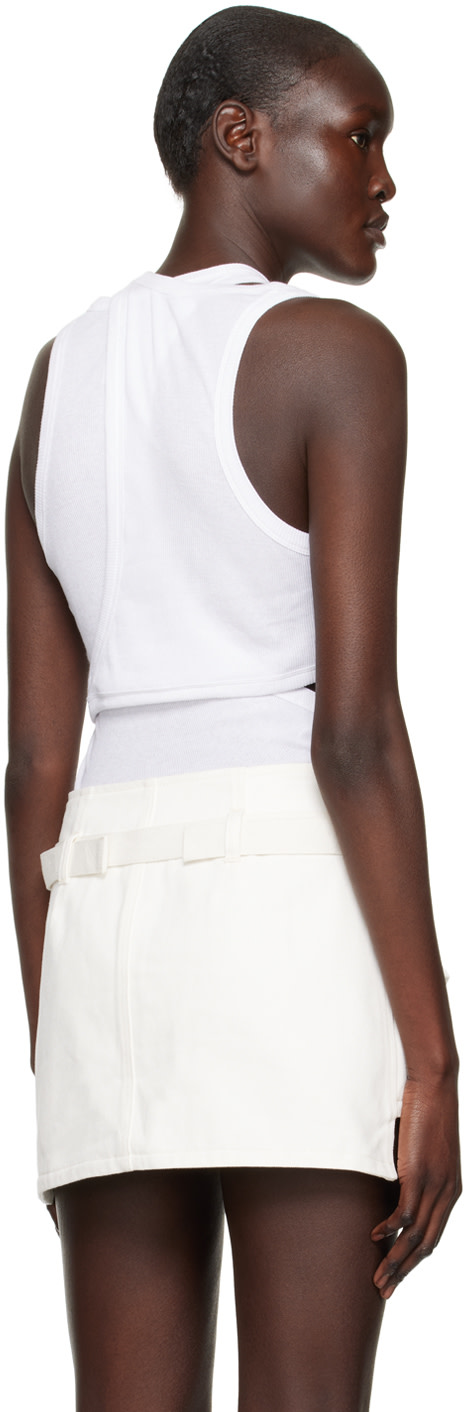 Dion Lee - Débardeur modulaire blanc