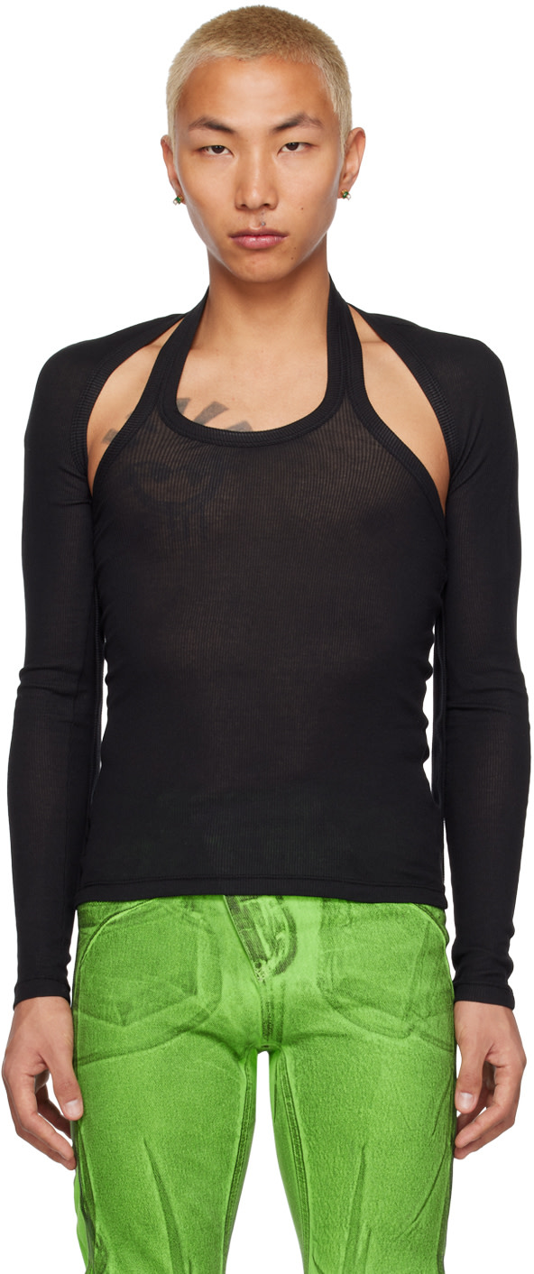 Dion Lee - T-shirt modulaire noir