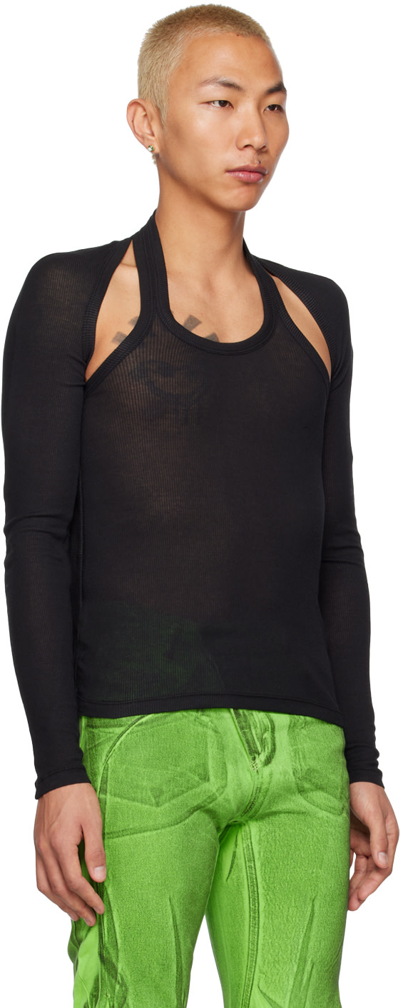 Dion Lee - T-shirt modulaire noir