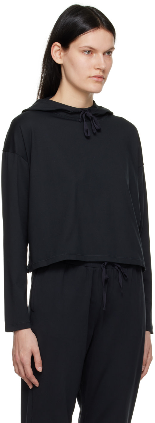 Girlfriend Collective - Pull à capuche ReSet noir