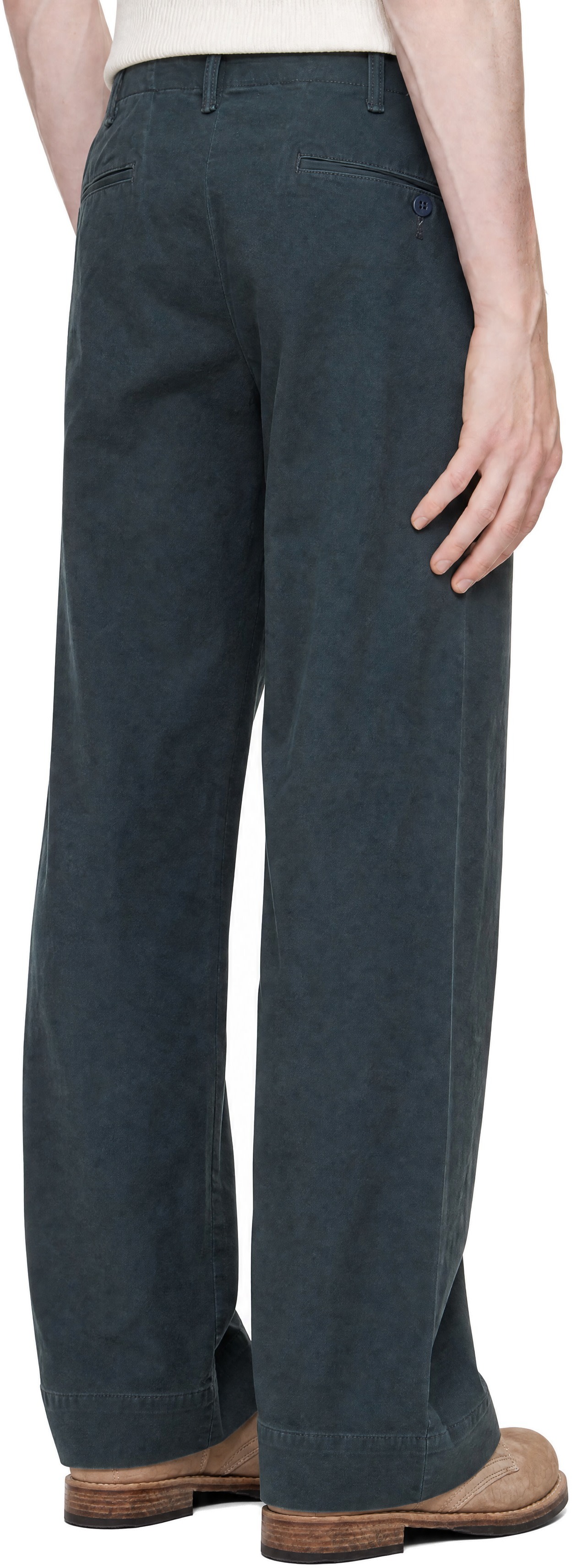 RRL - Pantalon militaire gris
