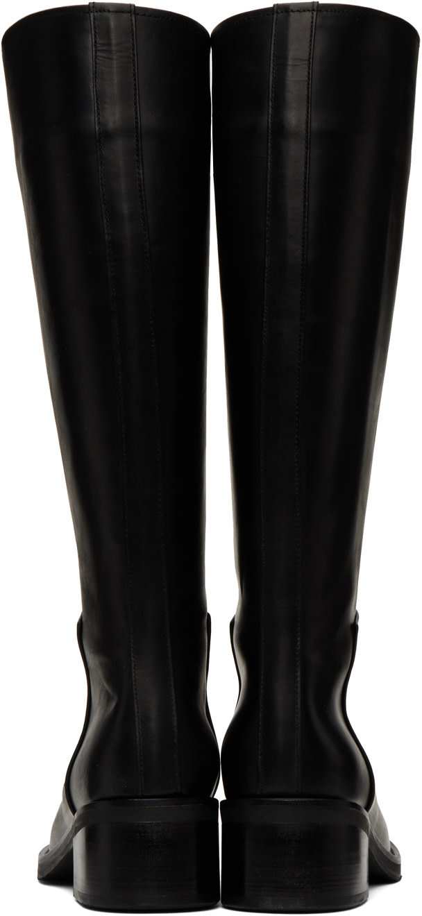 AMOMENTO - Black Long Boots
