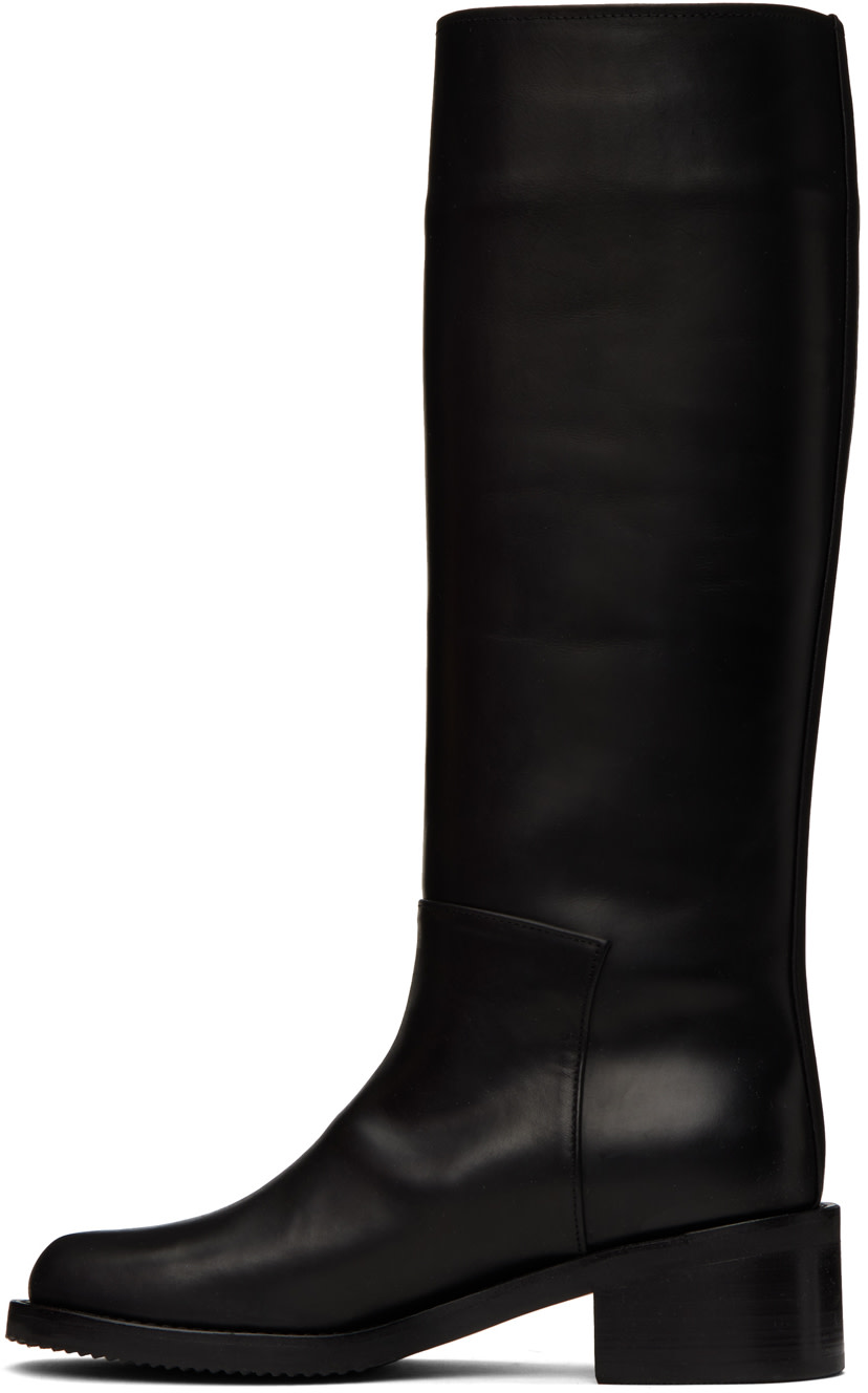 AMOMENTO - Black Long Boots