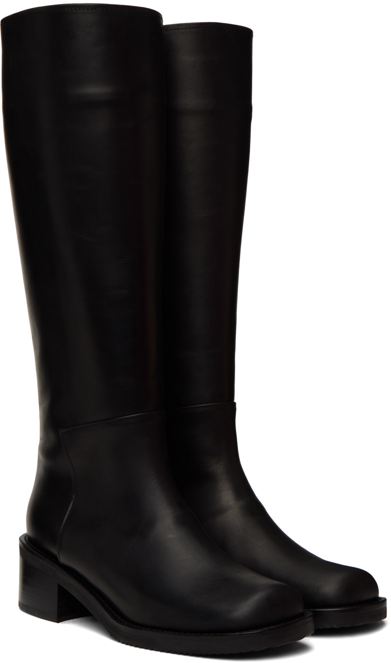 AMOMENTO - Black Long Boots