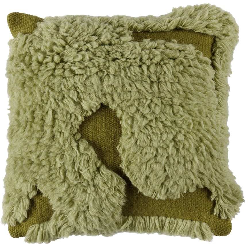 Mush Studios - Coussin 'The Wooly' vert