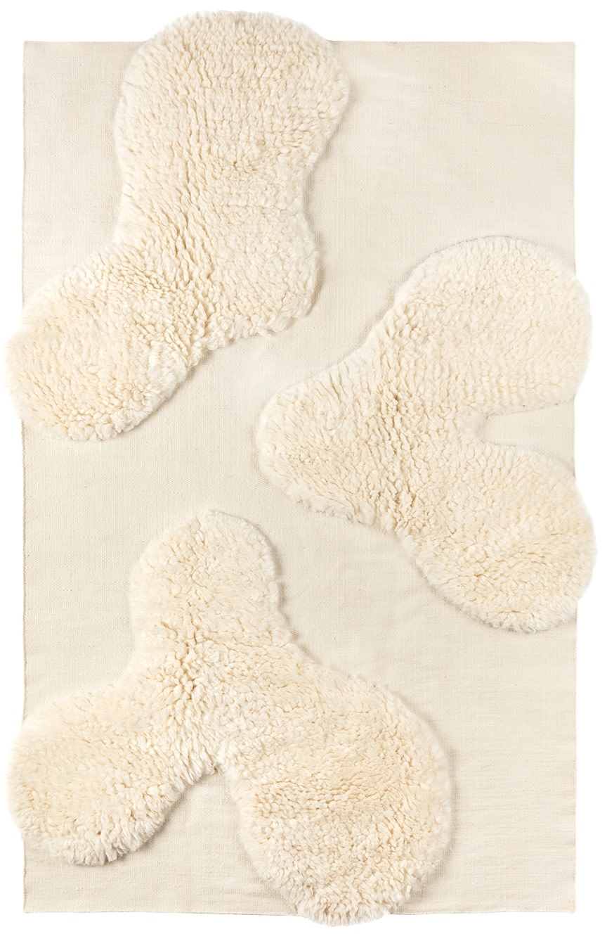 Mush Studios - Off-White Medium Orca Rug