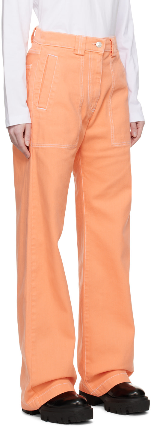 MSGM - Jean ample orange