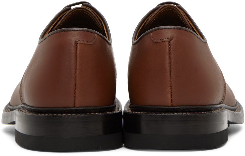 nanamica - Brown Plain Toe Derbys
