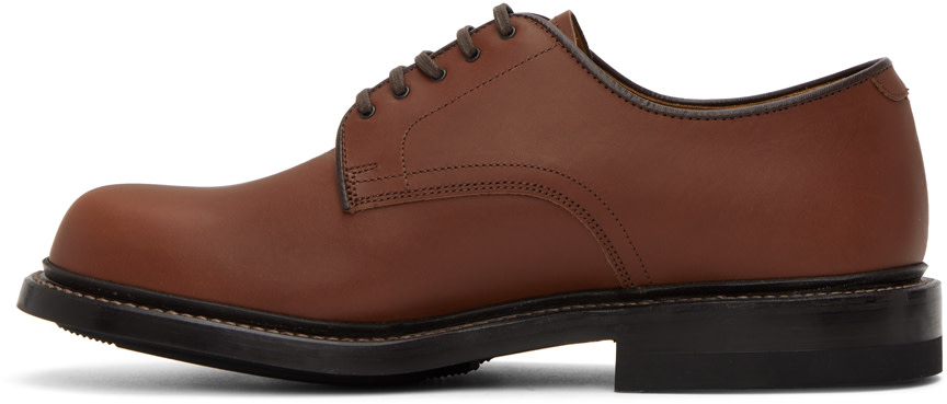 nanamica - Brown Plain Toe Derbys
