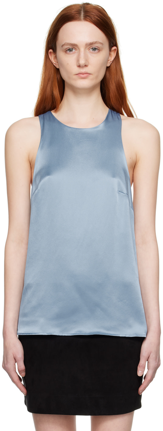 Loulou de Saison - Camisole Estor bleue