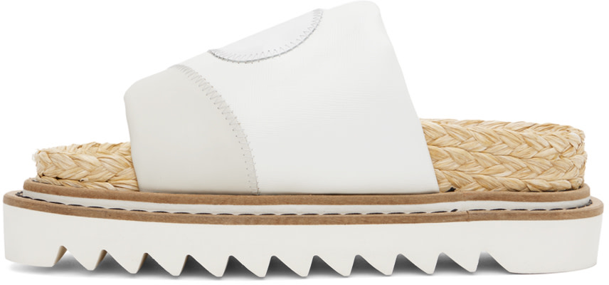 Toga Pulla - Off-White Embellished Sandals