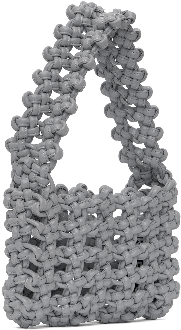 KARA - Sac gris à nœuds