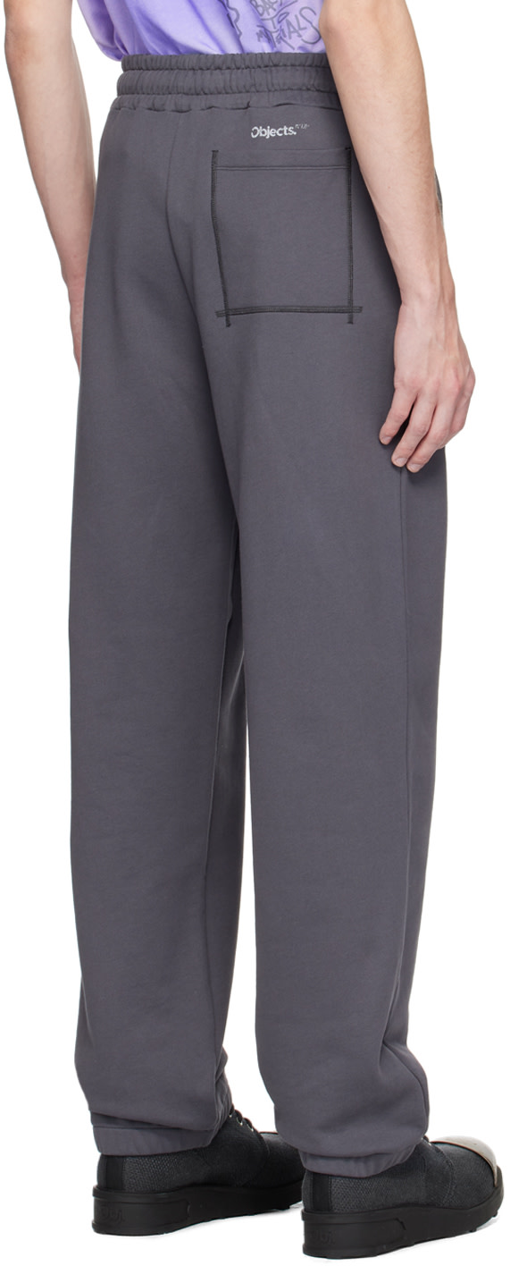 Objects IV Life - Gray Printed Sweatpants