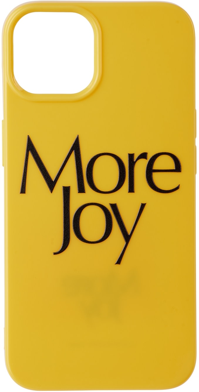 More Joy - Étui pour iPhone 13 'More Joy' jaune