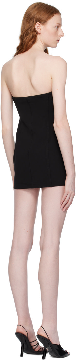 Off-White - Robe courte Ablohland noire
