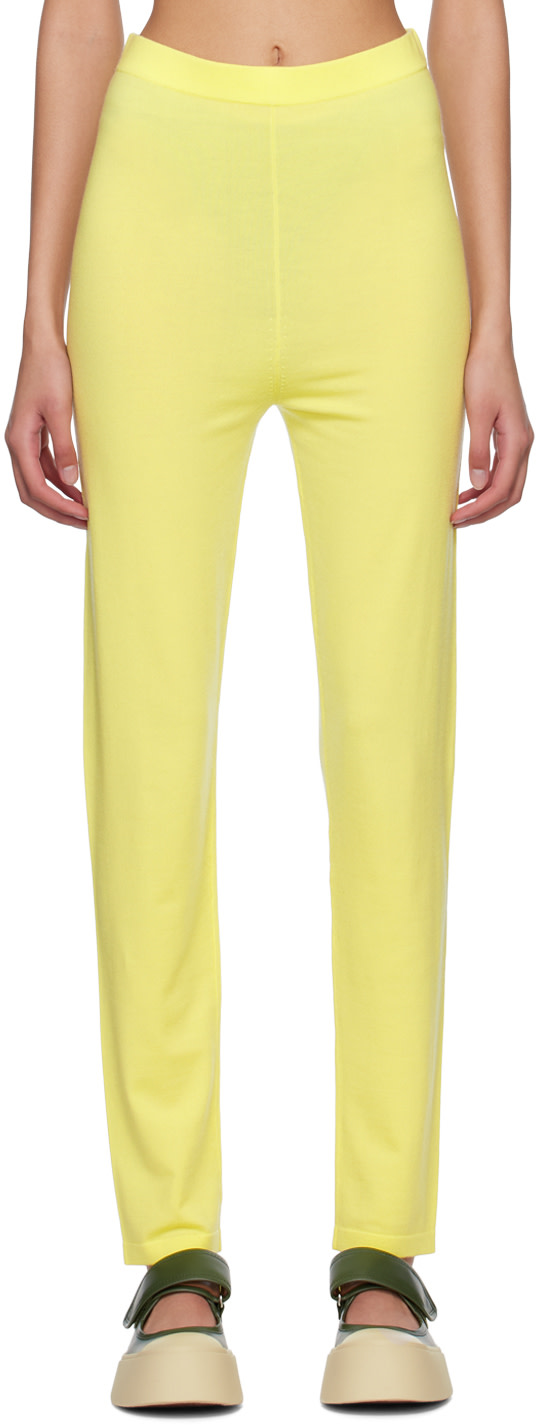 Studio Nicholson - Legging Forta jaune