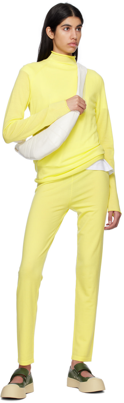 Studio Nicholson - Legging Forta jaune