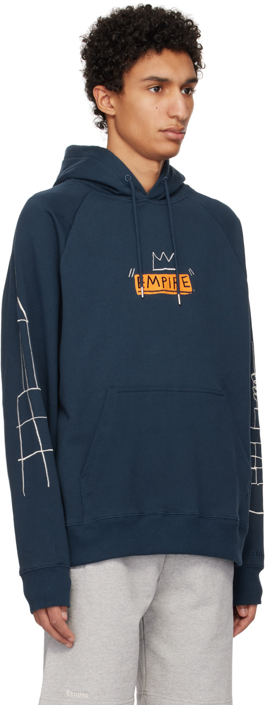 Études - Pull à capuche Racing Empire bleu