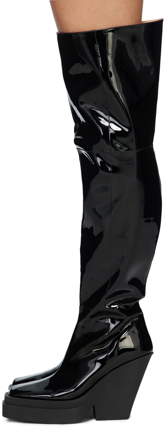 GIABORGHINI - Bottes Gia 31 noires