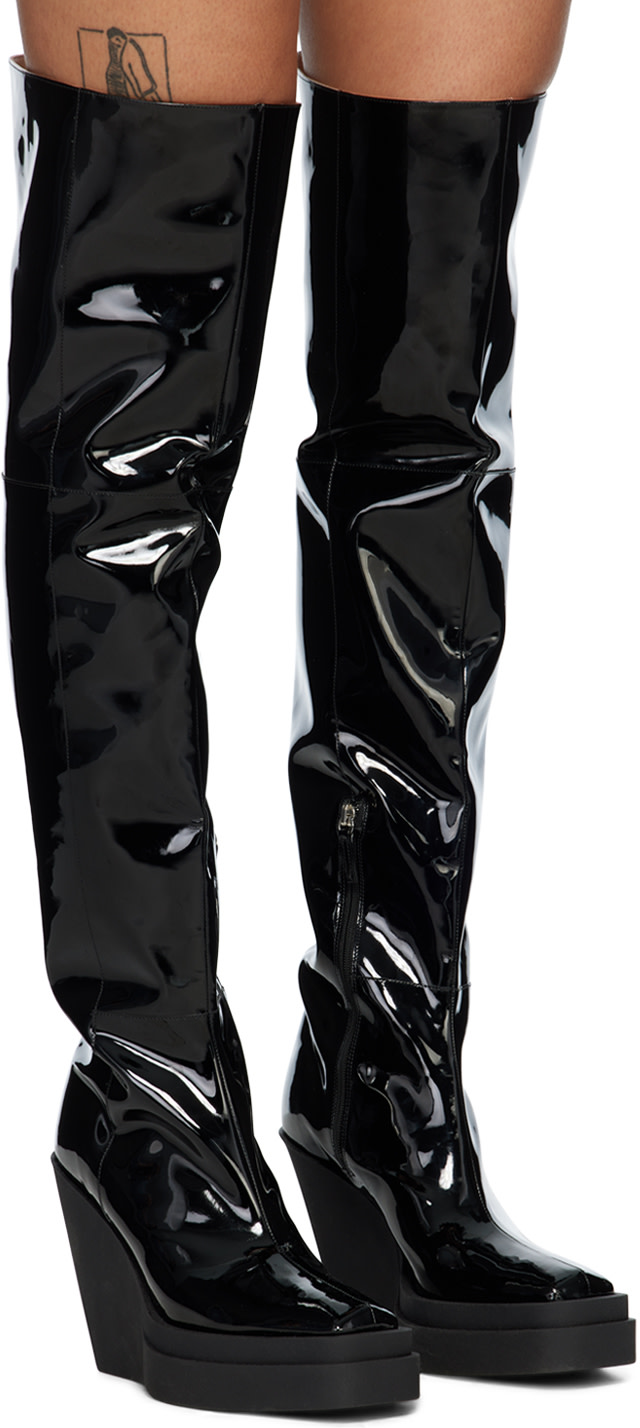 GIABORGHINI - Bottes Gia 31 noires