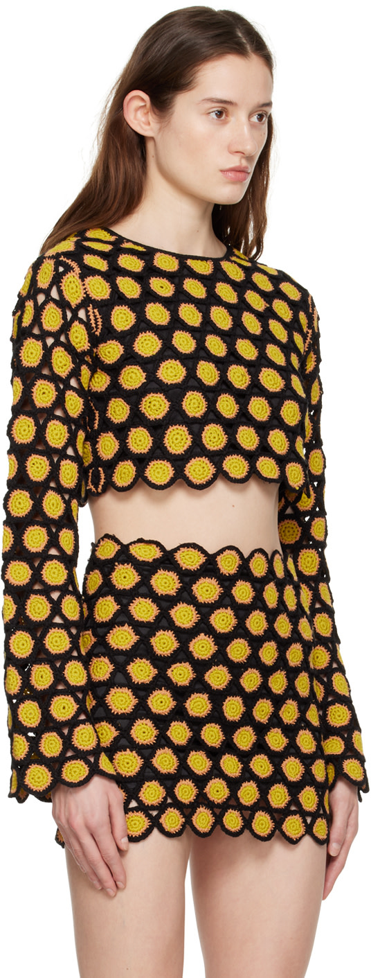 SIMONMILLER - Pull Zoodle noir et jaune