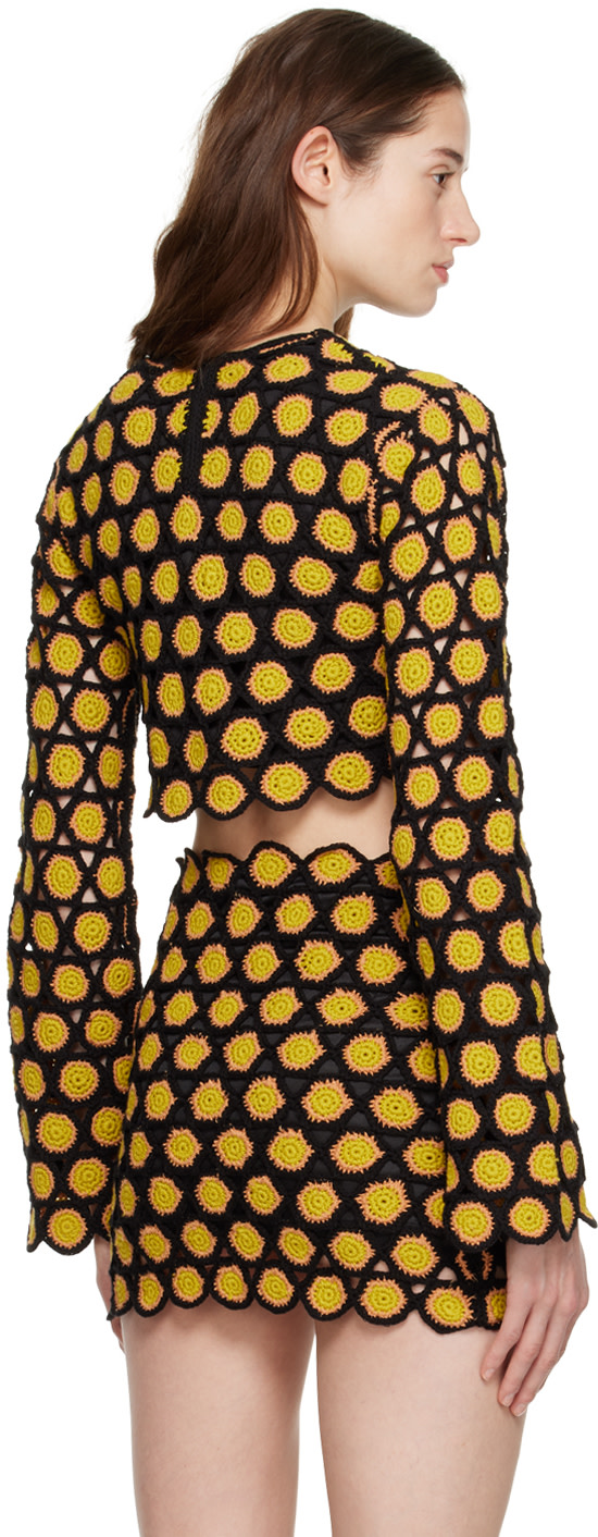 SIMONMILLER - Pull Zoodle noir et jaune