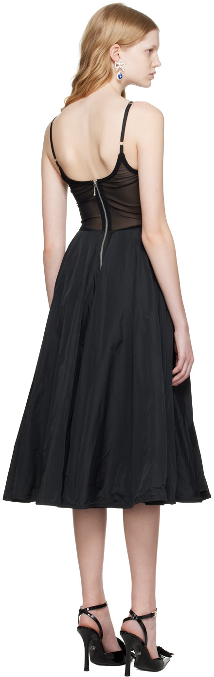 Pristine - Robe midi Revolver noire