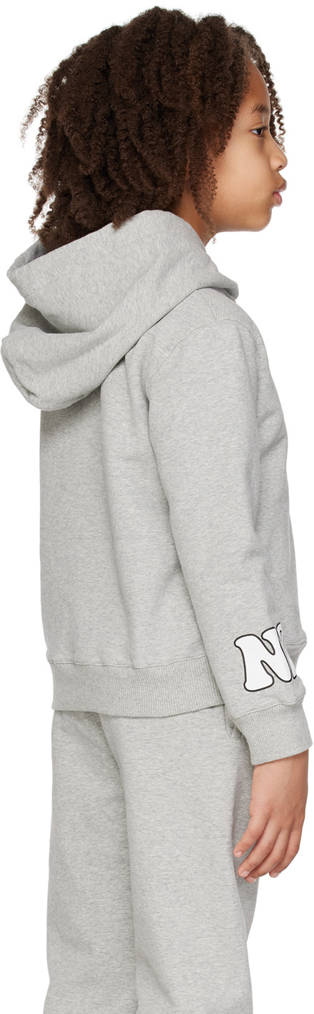 NZKidzzz - Enfant | Pull à capuche 'Chillin' gris