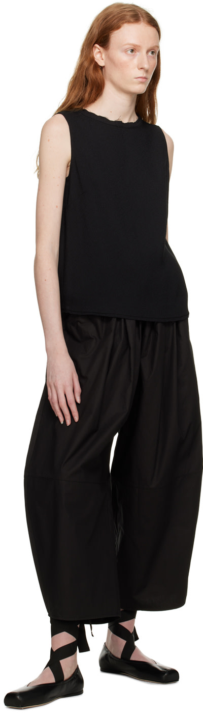 BITE - Black Raw Tank Top