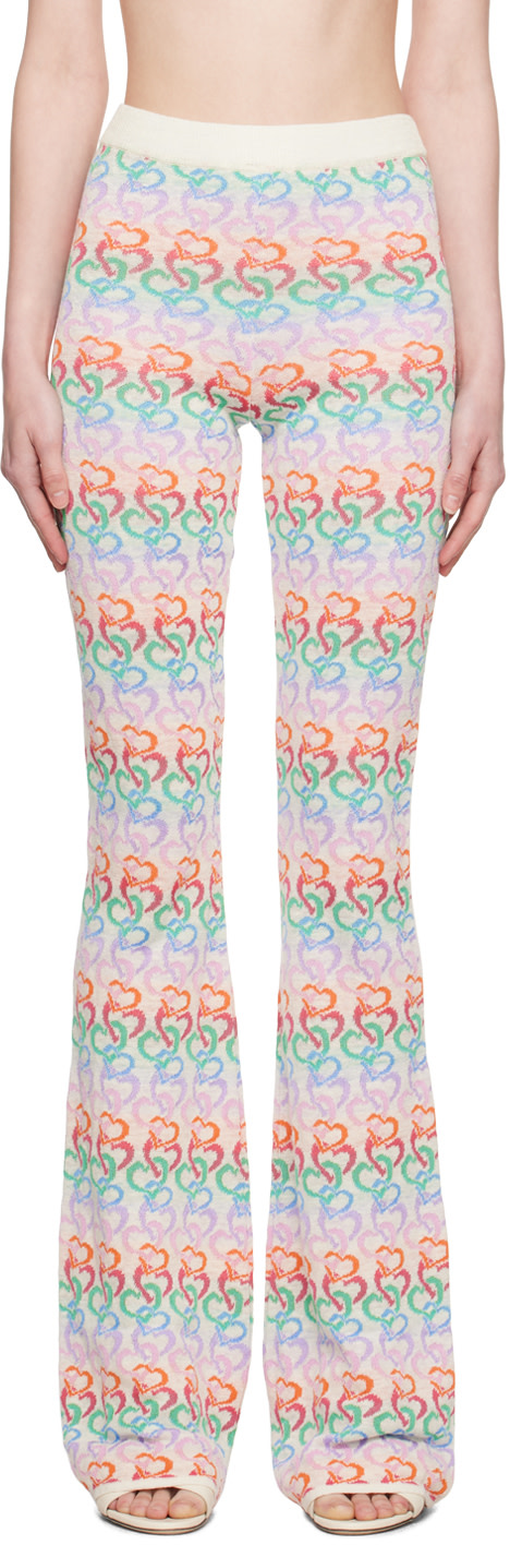 Marco Rambaldi - Pantalon multicolore à motif graphique