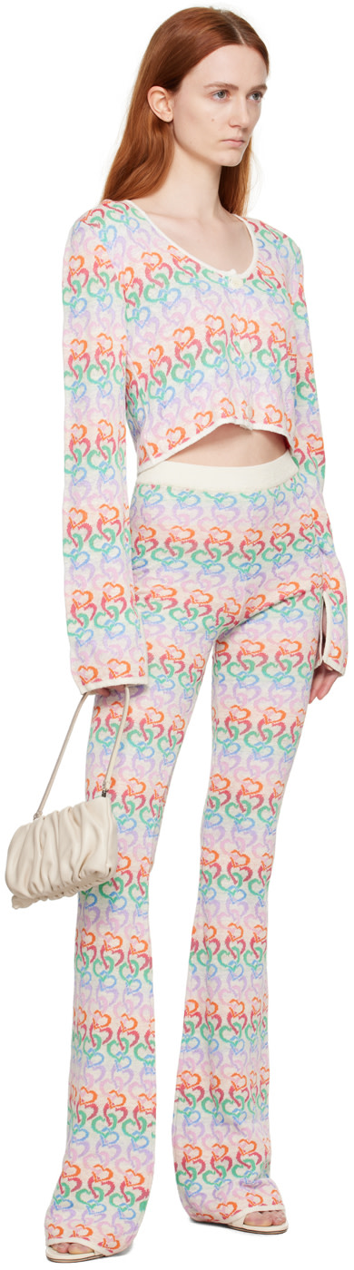 Marco Rambaldi - Pantalon multicolore à motif graphique
