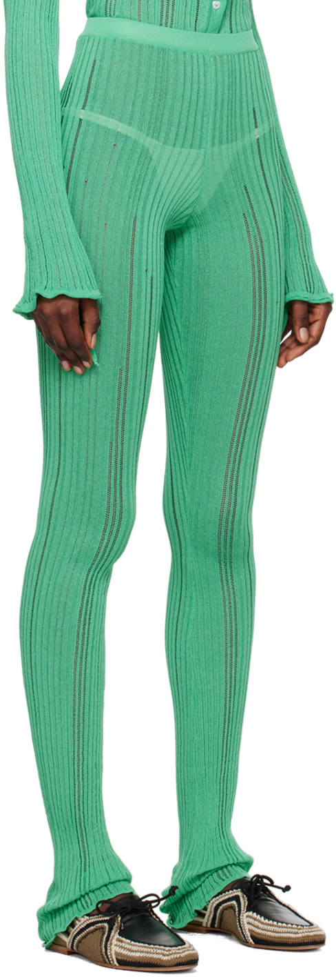 Marco Rambaldi - Pantalon vert à échelles