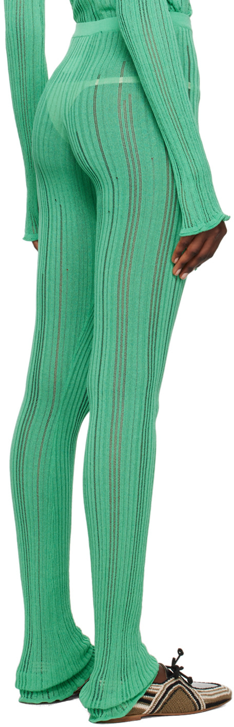 Marco Rambaldi - Pantalon vert à échelles