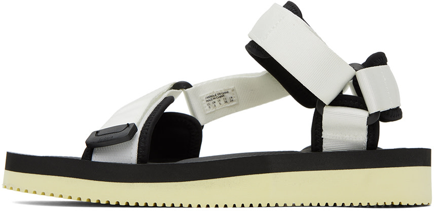 Suicoke - ホワイト&ブラック Depa-V2 サンダル