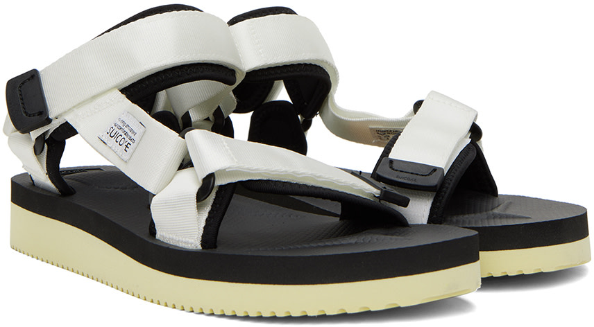 Suicoke - ホワイト&ブラック Depa-V2 サンダル